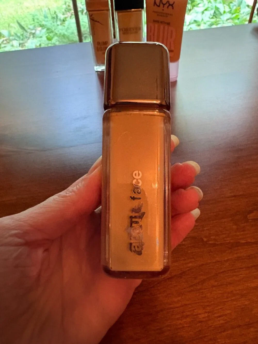 Foundation Bundle Dior Skin Glow about face The Performer NYX Blur Maybelline Pl